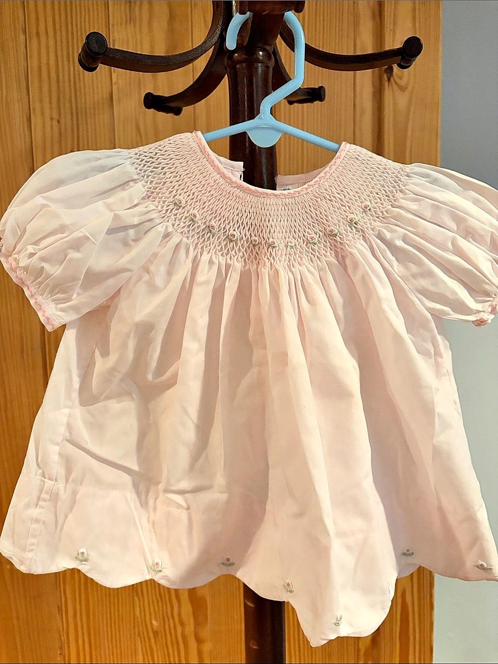 Feltman Bros Pink Smocked Dress Baby 6M